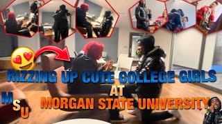 RIZZING UP CUTE COLLEGE GIRLS AT MORGAN STATE UNIVERSITY! News