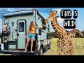 An unexpected wildlife encounter living in a truck camper