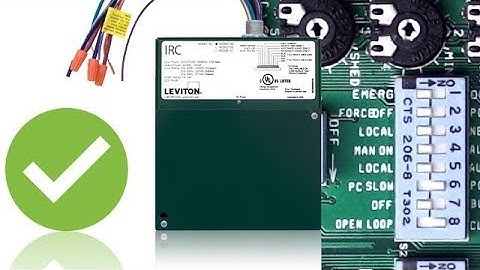 Leviton IRC: Default Factory Settings