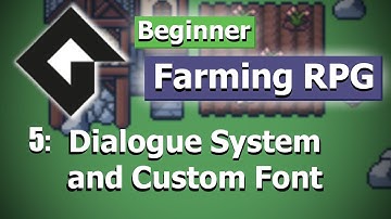 GameMaker: Farming RPG (Part 5: Dialogue System & Custom Font)
