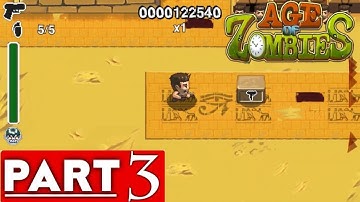 Age of Zombies PSP Walkthrough Part 3 ancient Egypt