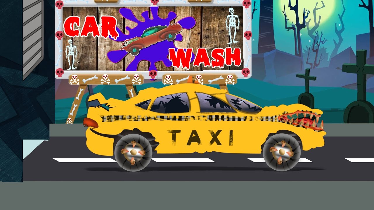 Amazing Scary Car Wash, Design Art Amazing Scary Car Wash, Design Art