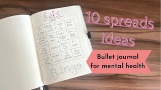 10 bullet journal spreads ideas for mental health 10 bullet journal spreads ideas for mental health