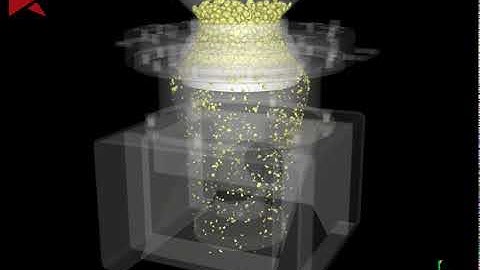 Cone crusher simulation