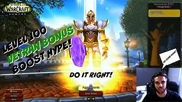 WOW - HOW TO USE YOUR LEVEL 100 CHARACHTER BOOST FOR LEGION