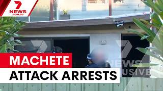 Four teens arrested over machete home invasion | 7NEWS
