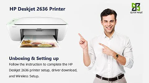 HP Deskjet 2636 printer setup | Unbox HP Deskjet 2636 printer | Wi-Fi setup