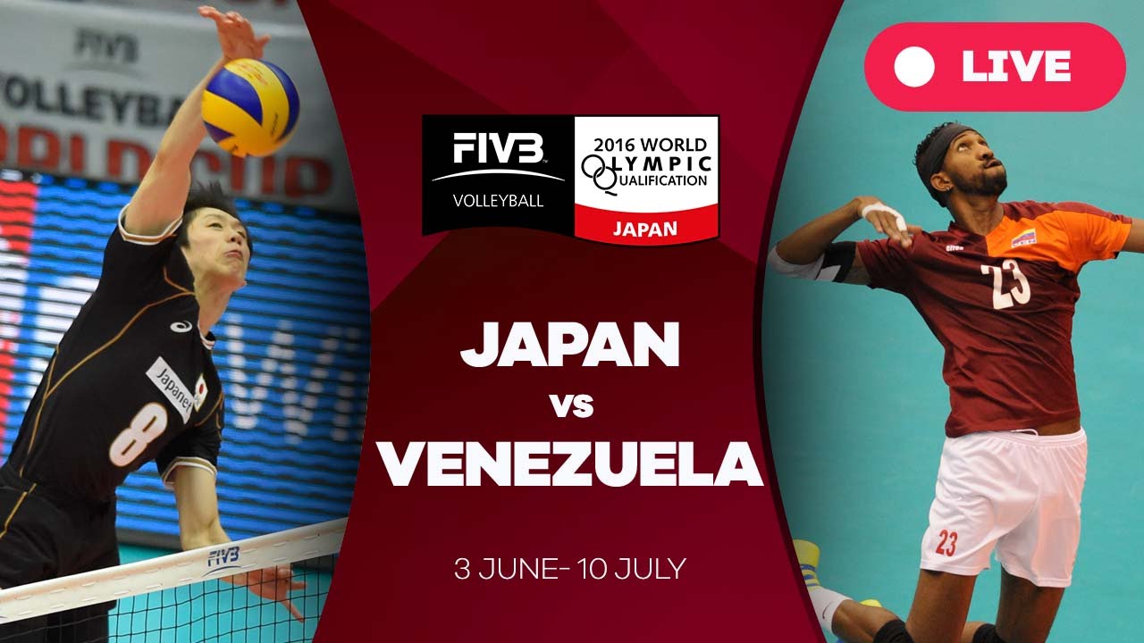 Japan v Venezuela - 2016 Mens World Olympic Qualification Tournament