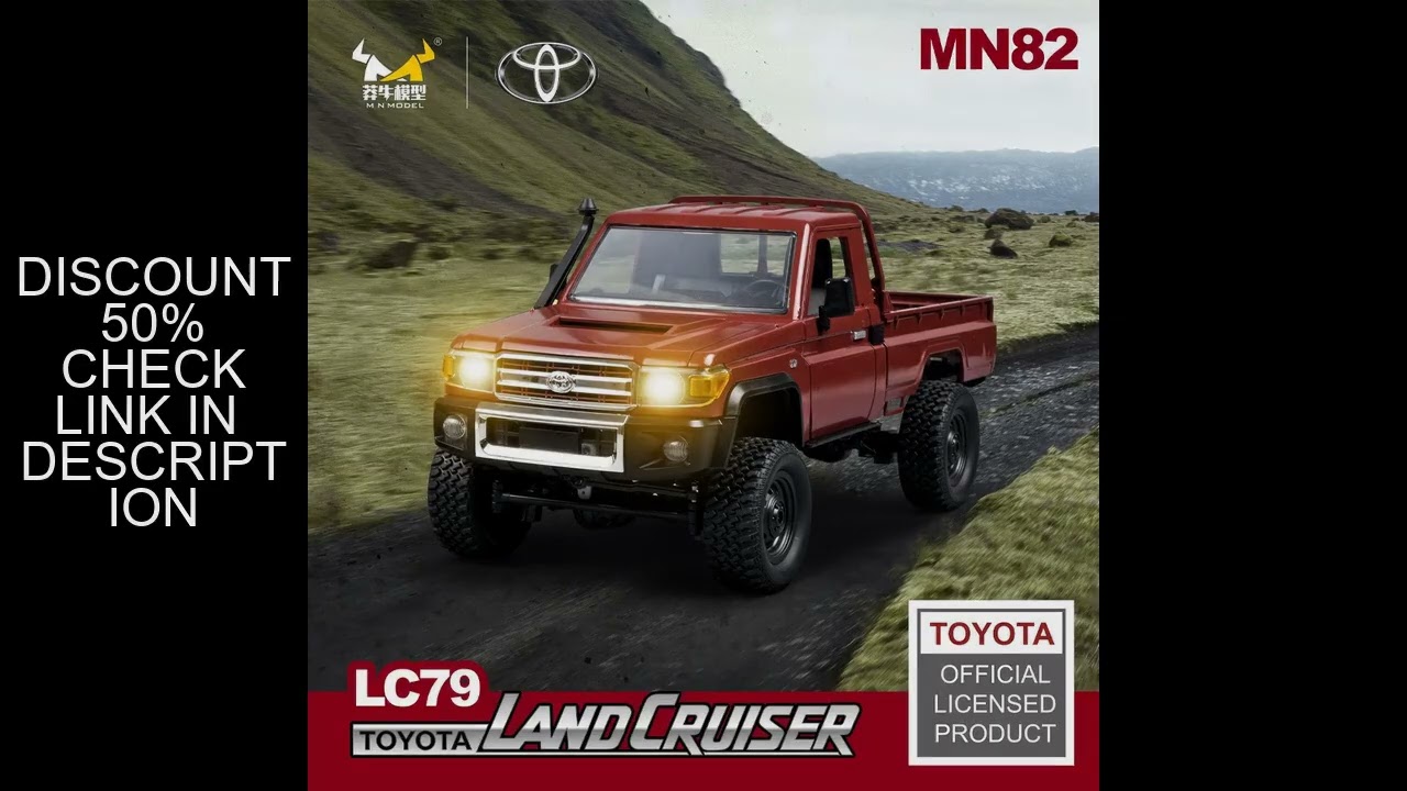 MN MODEL 1/12 4X4 Remote Control Diving Off-road Car Retro LC79 Truck Climbing All Terrain Vehicle R