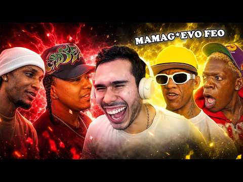 Ñaña y Ñema Blanca VS La Rabia 24 y El Chuy RD | Batalla de Feos | Las Mejores Batallas De Rap😂
