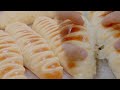 【ASMR 4K】Caterpillar Bread！Extremely EASY！Soft ！You must try it！