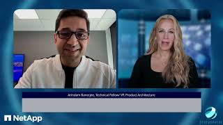 Great conversation with Arindam Banerjee, Technical Fellow/VP, Product Architecture at NetApp