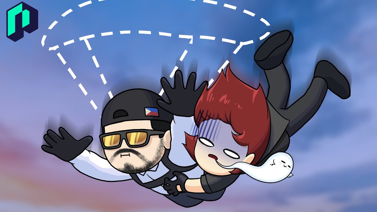 GTA V skydiving gone wrong...