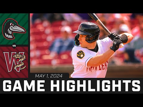 It's Gonna Be May | 5/1/24 Wisconsin Timber Rattlers Highlights