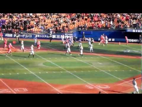 日本大学フェニックス（2012年度関東大学アメフト選手権　法政戦）