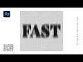 How to Create a Blurred Halftone Dots Text Effect in Photoshop