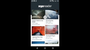 XYZ Reader ~ Make your App Material
