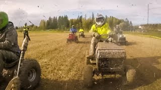 This is Lawn Mower Racing