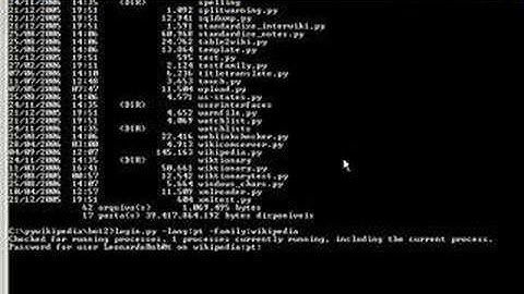 Pywikipedia configuration