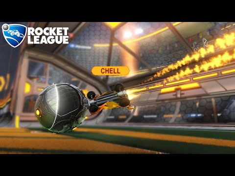 Rocket league ranked 3s at 1500 MMR is CHAOTIC | Chell vs Solo Queue