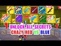 ALL SECRETS CODE CRAZY RED VS BLUE MAP FORTNITE - FIND ALL SECRET CODE LOCATIONS (PART 7)