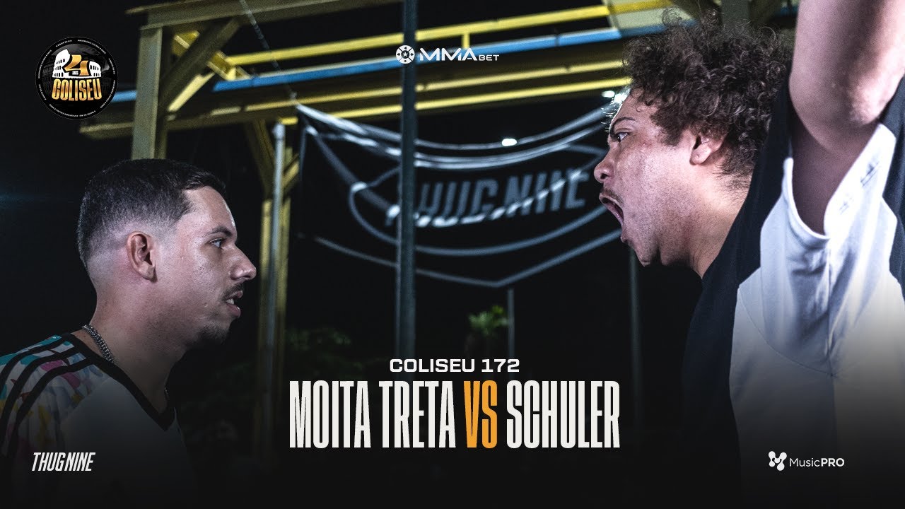 (QUEM É MAIS DOIDO? 😂🔥) SCHULER X MOITA TRETA (SP) - 2° FASE - BATALHA DO COLISEU - EDIÇÃO 172
