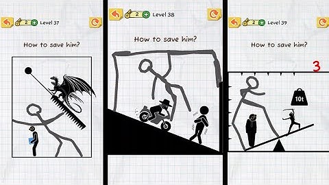 Draw 2 Save [36-40] - Full Gameplay Video | Android iOS Games
