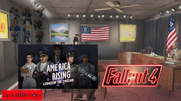 Legacy of the Enclave mod | Fallout 4 | Important meeting | 1440P JackalBlender