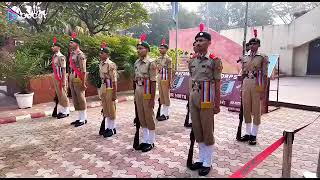 Guard to Major General Yash Mor.  SM (Commander Sidharth Tyagi &amp; Team)#cadets #ncc