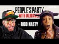 Capture de la vidéo Talib Kweli & Rico Nasty Talk 'Smack A Bitch', Rihanna, Lil Yachty, Idk, Dmv | People's Party Full