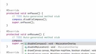 Android Application Development Tutorial   135   Compass and Map Controller   YouTube