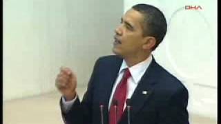 Obama's Speaking Turkish Parliament Part 1