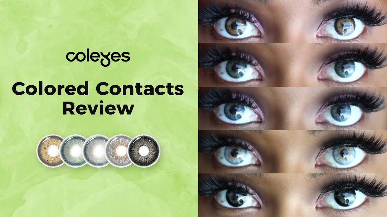 The BEST Colored Contacts for Dark Skin Color