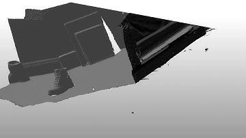 Kinect Fusion 3D Scanning | Scan 1: Boot