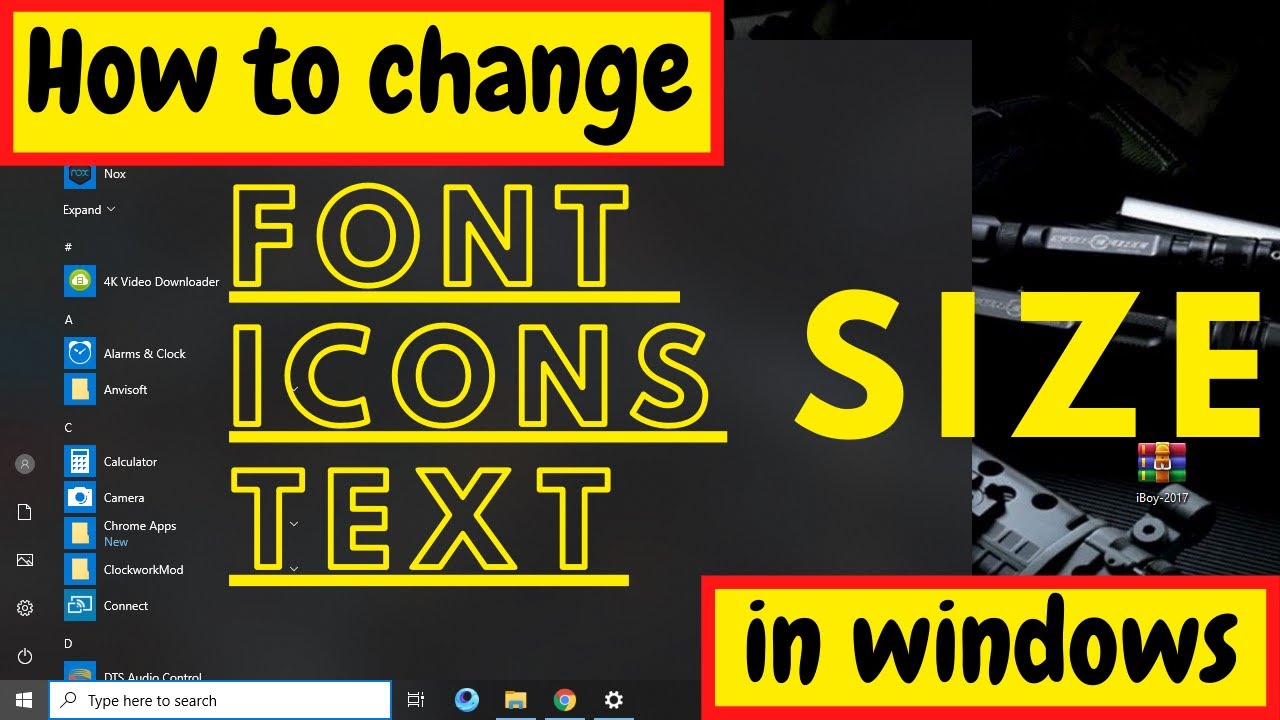 Windows 11 Fonts Change