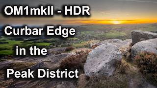 HDR at Curbar Edge in the Peak District using OM System`s OM1mkII