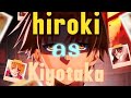 Kokujin no tensei react a Hiroki as Kiyotaka (takeru)