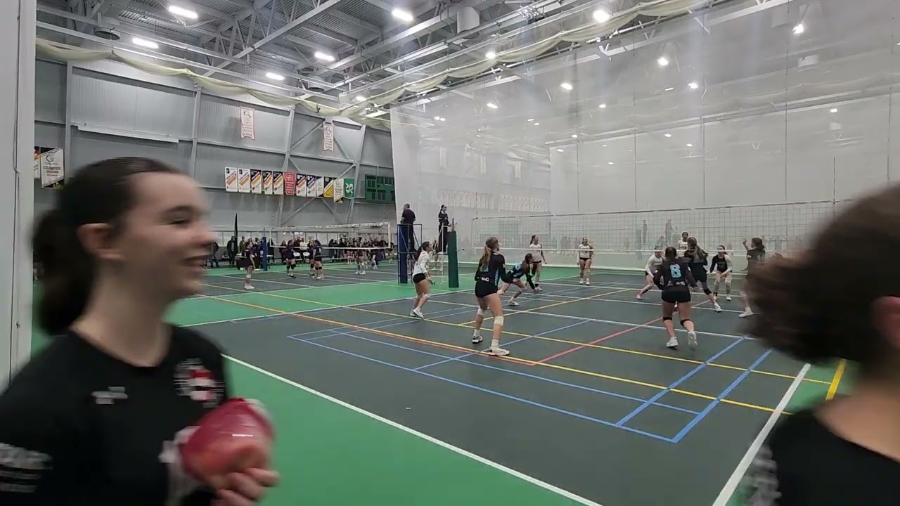 Laurier U16 D1 vs phoenix or 2e set 25-21 Omnium 2025