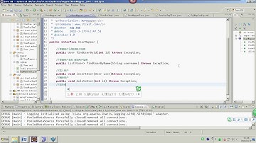 day01 mybatis   12mapper代理添加修改删除用户 spring mvc - 2015最新springmvc+mybatis+shiro视频教程