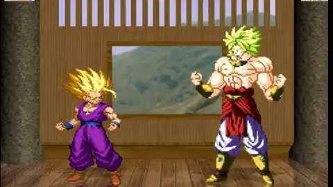 Mugen: Teen Gohan Z2i vs Broly