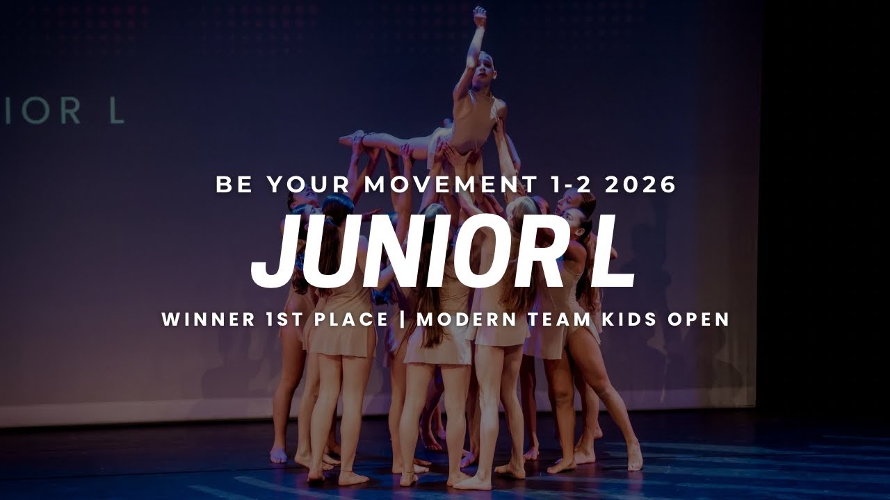 Junior L | 1st place and highest score | Modern Team Kids OPEN | BYM 1-2-2026 Oosterhout
