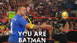Santino Marella Making WWE Wrestlers Break Character
