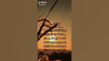 Ayat Kursi.