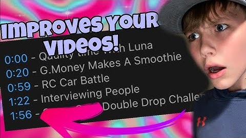How To Add Timestamps To Your YouTube Videos (YouTube Chapters Tutorial)