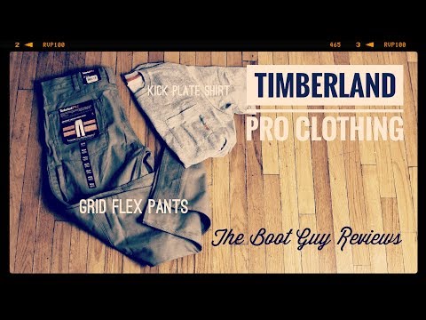 TIMBERLAND Pro Workwear [ Gridflex pants and Baseplate T-shirt ] [ The Boot Guy Reviews ]