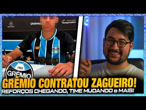 ZAGUEIRO CONTRATADO NO GRÊMIO! MUDANÇAS E FOCO PARA REFORÇOS MILIONÁRIOS e FUTURO DE LUIS CASTRO!