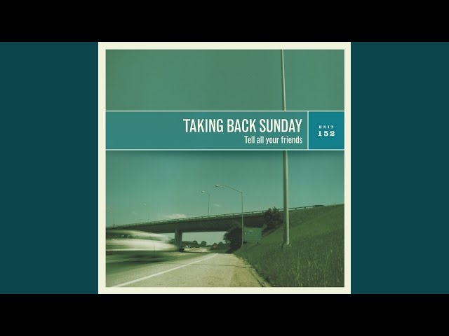 TAKING BACK SUNDAY - THERE'S NO 'I' IN TEAM