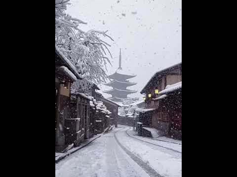 Japan Travel｜Kyoto Snow｜Winter uses her magic to render the more attractive Kyoto.