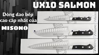 [𝐇𝐀𝐌𝐎𝐍𝐎] MISONO UX10 SALMON - Dòng Dao Bếp Cao Cấp Nhất Của MISONO