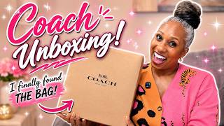 ✨📦 COACH RETAIL UNBOXING 📦✨| I ADDED A HIGHLY SOUGHT AFTER BAG TO MY COLLECTION | SHE'S GORGEOUS! 👜🤎